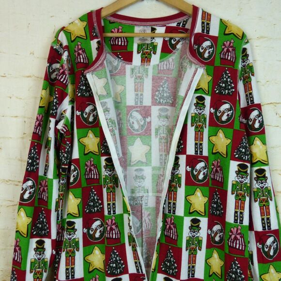 Buc-ee’s Christmas Jumpsuit Adult XL Thermal Nutcracker Pajama Holiday 2024 NWT - Picture 6 of 11
